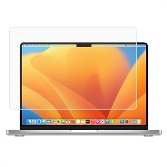 Til MacBook Pro 16 tommer (2023) A2780 Laptop Skærmbeskytter 0,3 mm Arc Edge Tempered Glass HD Clear Film