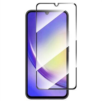 ENKAY HAT Prince Til Samsung Galaxy A25 5G High Aluminium-silicium Glas HD Skærmbeskytter 0.26mm 2.5D Silke Printing Film