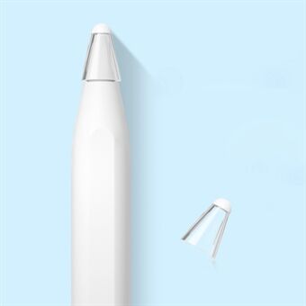 Til Apple Pencil (2. Generation) / (1. Generation) Silikone+Fiber Pen Tip Cover Tablet Stylus Pen Nib Sleeve