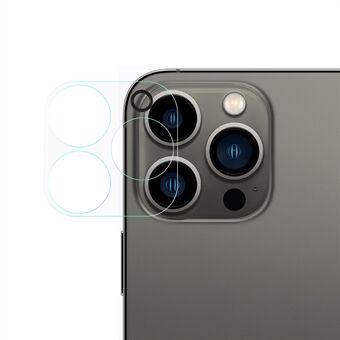 Anti-eksplosion 9H hårdhed Fuld dækning Ultratynd hærdet glas kameralinsebeskytter til iPhone 13 Pro Max 