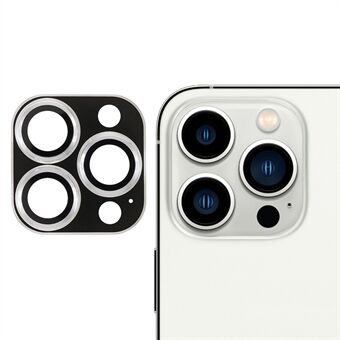 TOTU AB-061 Metal Trim hærdet glas Kamera Lensramme Beskyttende Cover Film til iPhone 13 Pro /13 Pro Max 