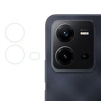 3 stk/sæt Fleksibel kameralinsebeskytter til vivo V25e 4G, HD Klart soda-lime glas Scratch telefon baglinsefilm