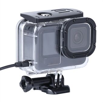 Kamera Anti-drop Protection Case Skalhus med sidekabelhul til GoPro Hero 9 & 10