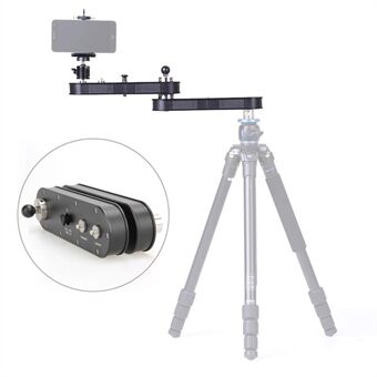 Mini kamera skinne glideskinne Kran Jib 4X forlængelse afstand 24cm til 70cm