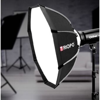 TRIOPO K65 65 cm bærbar foldbar Softbox Lantern Speedlite Flash Light Diffuser Blød LED-lysboks