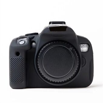 Til Canon EOS 700D / 650D / 600D Soft Silikone Skin Case Beskyttende cover Anti-ridse kamerataske