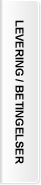 Leverings betingelser