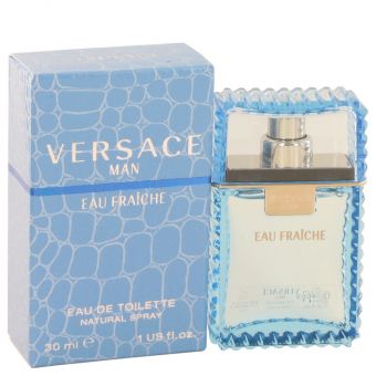 Versace Man by Versace - Eau Fraiche Eau De Toilette Spray (Blue) 30 ml - til mænd