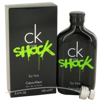 CK One Shock by Calvin Klein - Eau De Toilette Spray 100 ml - til mænd