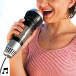 Ekko Mikrofon Gul/Orange