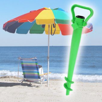 Parasolspyd til stranden