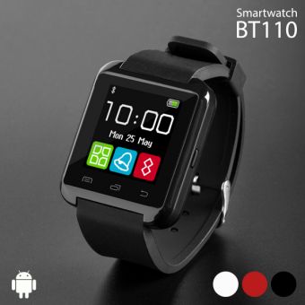 Smartwatch BT110 med Lyd - Sort