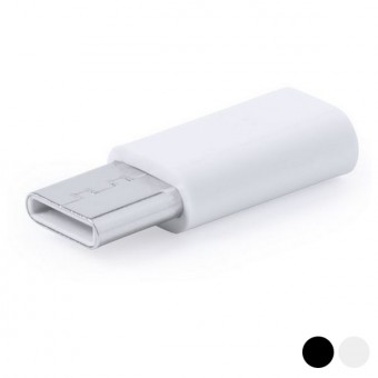 Micro USB til USB-C Adapter 145765 - Farve: Hvid