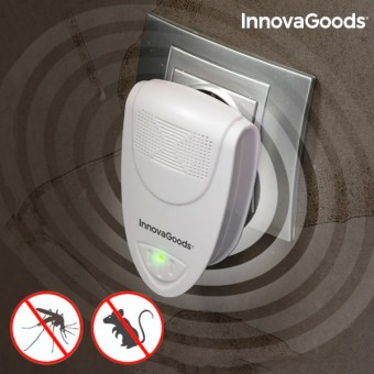 InnovaGoods Mini Gnaver og Insekt Ultralyd Afskrækker
