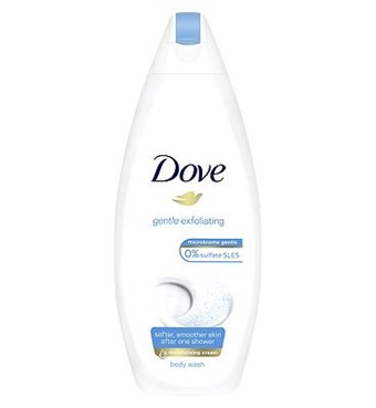Dove Body Wash - Gentle Exfoliating - 225 ml