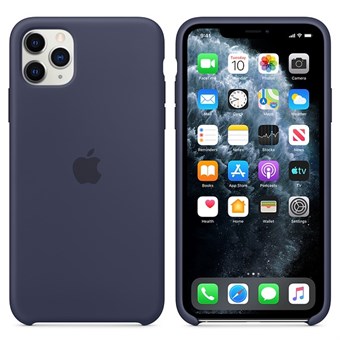 iPhone 11 Pro Silikone cover - Navy Blå