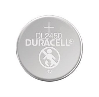 Batteri til Elektronisk P-skive - Elektroniske parkometer Batteri  fra Duracell - 1 stk