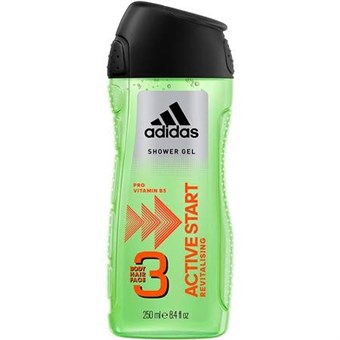Adidas Hair And Face And Body Shower Gel - 250 ml - Team Force