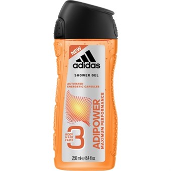 Adidas Hair And Face And Body Shower Gel - 250 ml - Adipower