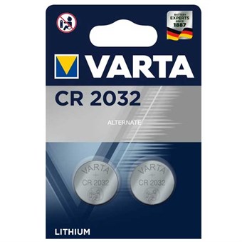 Varta CR2032 - Lithium Batteri - 2 stk - Passer til AirTag