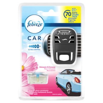 Febreze Car Air Freshener - Starter Kit - 7 ml - Blossom & Breeze