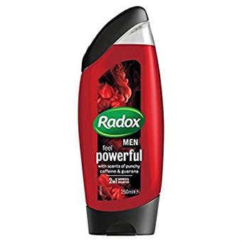 Radox Men 2-in-1 Shower Gel & Shampoo Feel Powerful - 250 ml