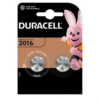 DURACELL Lithium DL2016 - 2 stk