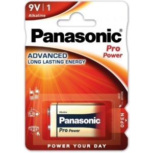 Panasonic Pro Power Alkaline E / 9V Batteri