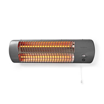 Badeværelsesvarmere | 1200 W | Justerbar termostat | 2 Varmefunktioner | X4 | Grå