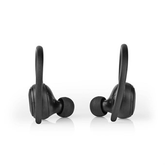 Fuldt Trådløse hovedtelefoner | Bluetooth® | Maksimal batteritid: 4 hrs | Truk kontrol | Opladningsholder | Indbygget mikrofon | Understøtter stemmestyring | Ear hooks | Sort