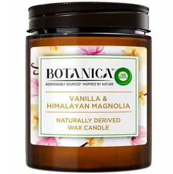 Air Wick - Botanica Duftlys - Vanilla & Himalayan Magnolia - 205 Gram
