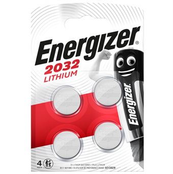 Energizer CR2032 - Lithium Batteri - 4 stk - Passer til AirTag