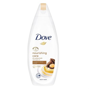 Dove Body Wash - Nourishing Care - Beriget med Marokkansk Arganolie - 225 ml