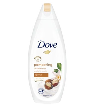 Dove Body Wash - Shea Butter and Vanilla - 225 ml
