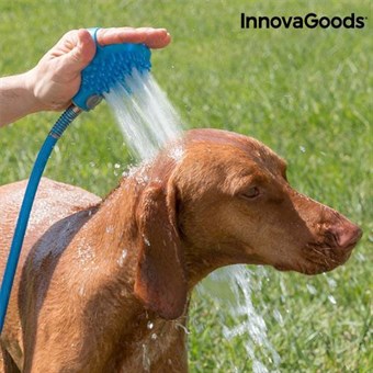 Vandslange med Børste til Hunde