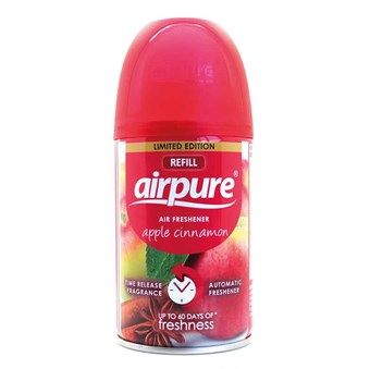 AirPure Refill til Freshmatic Spray - Apple Cinnamon / Duft af Kanelæbler - 250 ML