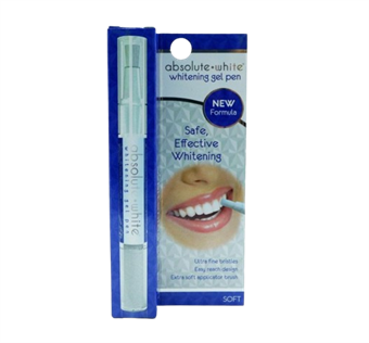 Absolut Hvid Tandblegnings Gele Pen - Sikker Effektiv Tandblegning