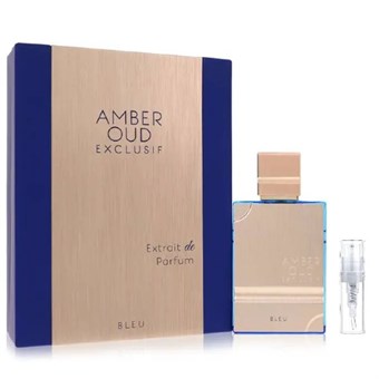 Al Haramain Amber Oud Exclusif Bleu Extrait De Parfum - Eau de Parfum - Duftprøve - 2 ml 