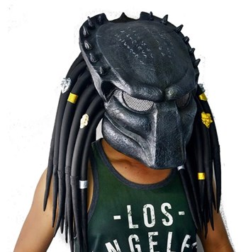 Alien mod Predator-maske - Latex