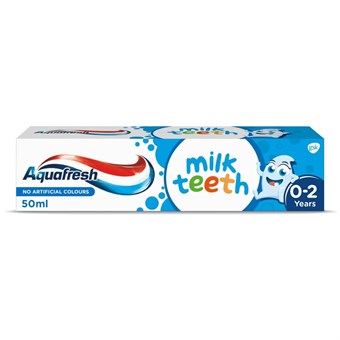 Aquafresh Kids Toothpaste - Milk Teeth - 0-2 Years - 50 ml