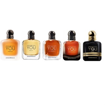 Armani\'s Stronger With You - Freeze, Only, Absolutely, Intensely & Oud 5 x 2 ml