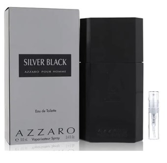 Azzaro Silver Black - Eau de Toilette - Duftprøve - 2 ml  