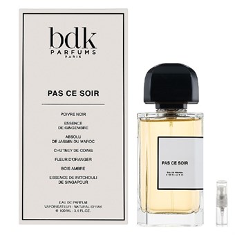 BDK Parfums Pas Ce Soir - Eau de Parfum - Duftprøve - 2 ml  