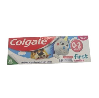 Colgate Børnetandpasta First Smiles Jordbær Smag 0-2 år - 50 ml
