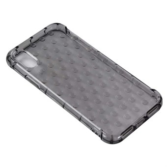 Soft Safety Cover i TPU plast og Silikone til iPhone X / iPhone Xs - Sort