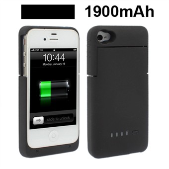 External Batteri cover 1900mAh 4/4S