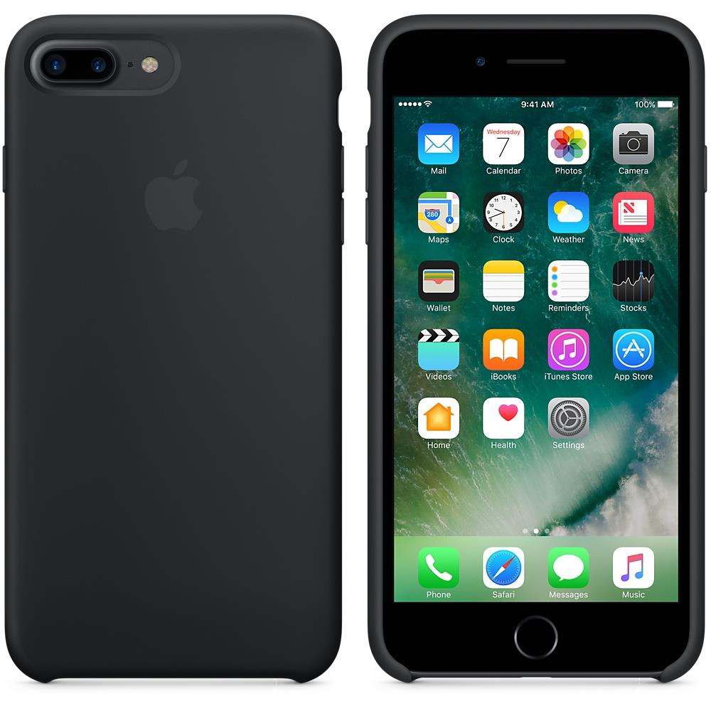 iPhone 7 / iPhone 8 / iPhone SE silikone - Sort