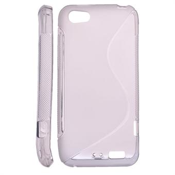 S Line Silikone Cover HTC ONE V (Grå)