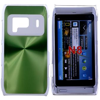 Aluminium cover til Nokia N8 (Grøn)