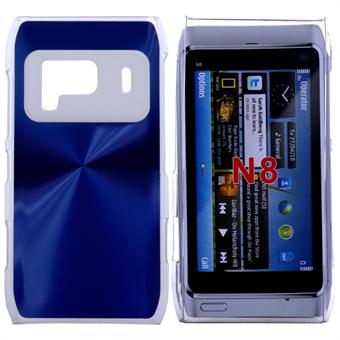 Aluminium cover til Nokia N8 (Blå)